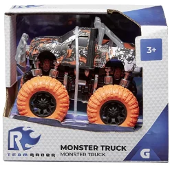 Monster Truck à friction 4 coloris