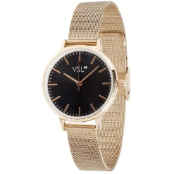 Montre femme bracelet maille milanaise inox rose gold