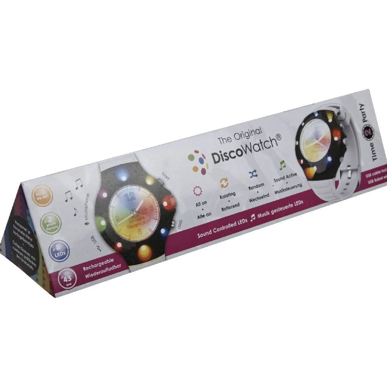 Montre LED DiscoWatch