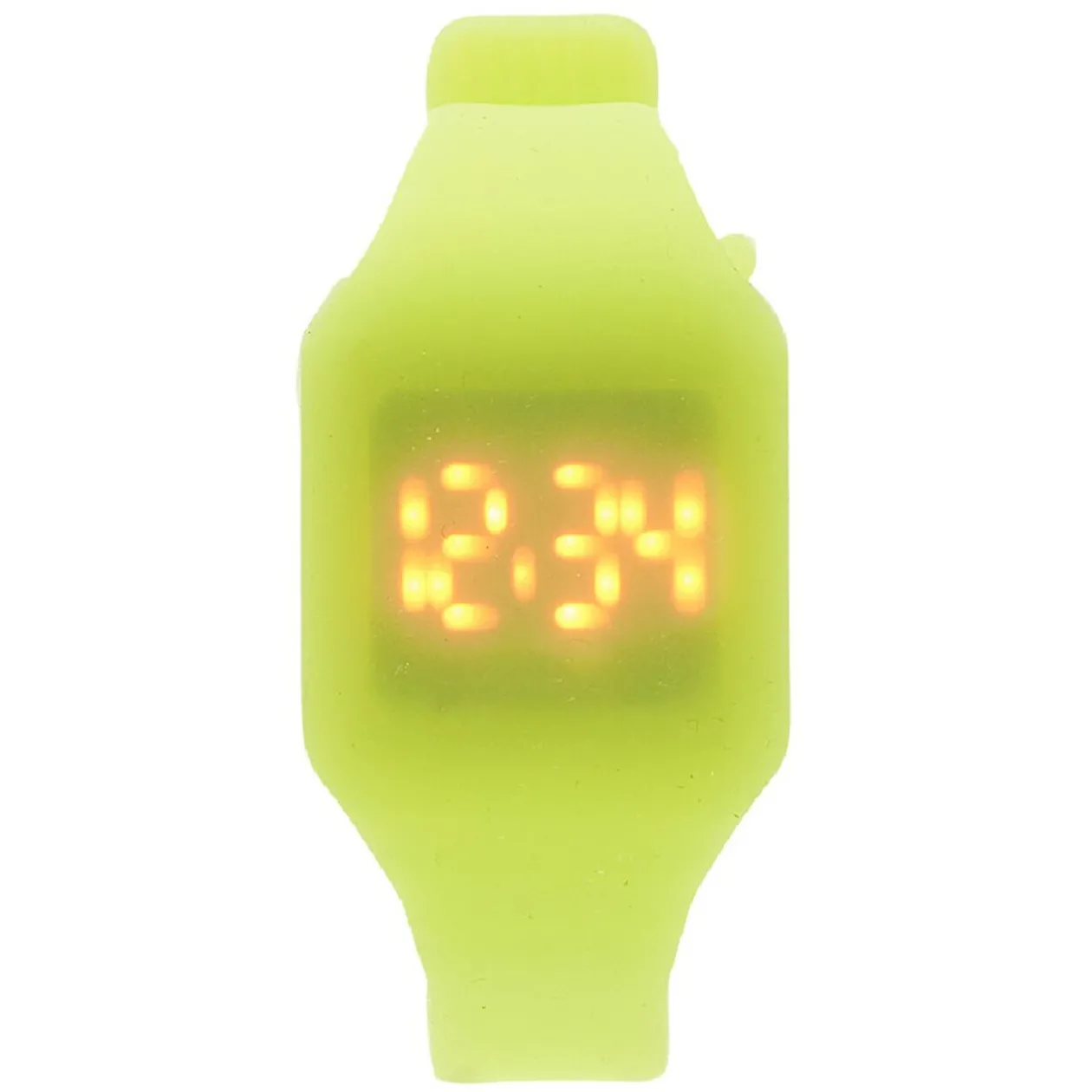 Montre touch Ultra plate bracelet silicone uni