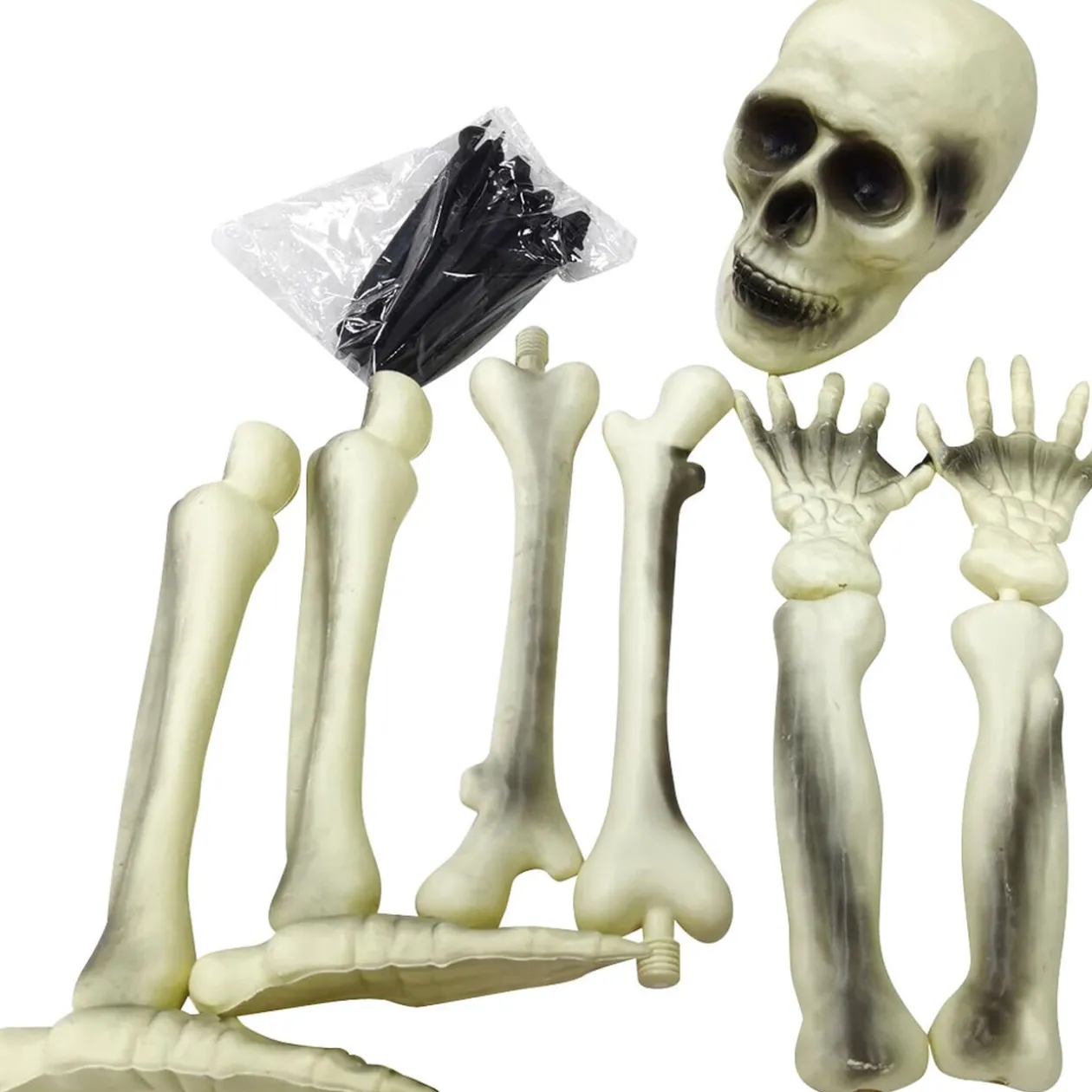 Morceaux de squelette Halloween x10