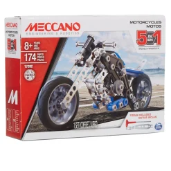 Moto à construire Meccano 5 en 1
