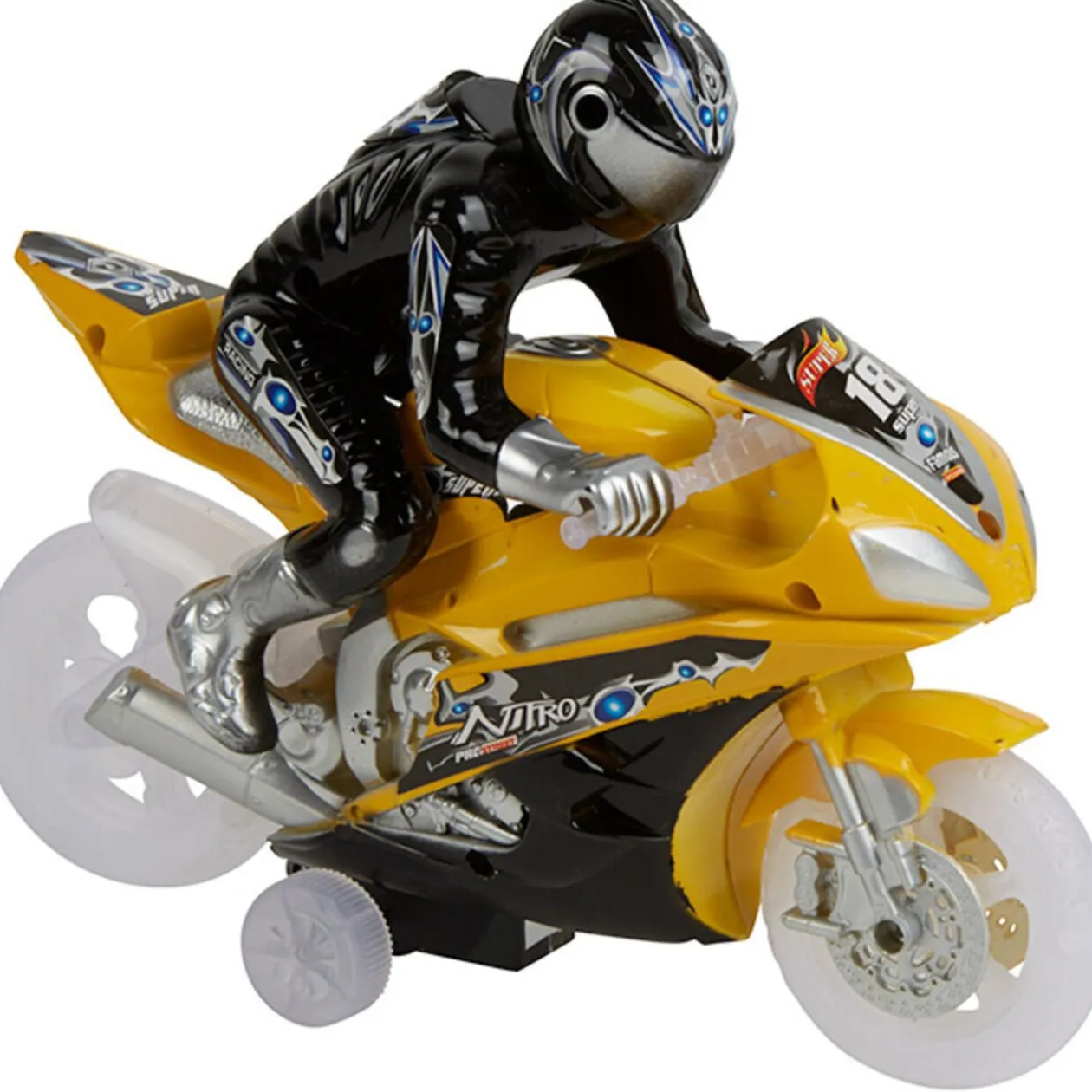 Moto à friction son et lumière