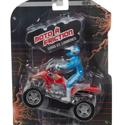 Moto quad à friction son et lumière
