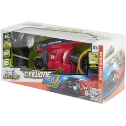 Moto radiocommandée Cyclone 360° LED multicolore