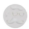 Moule silicone minis moustaches et lunette