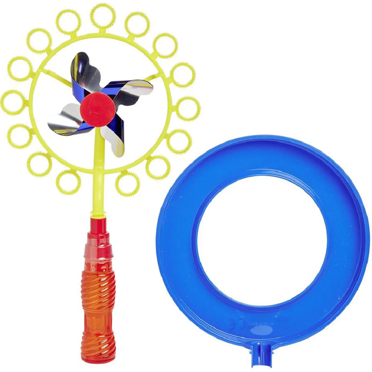 Moulin à vent à bulles de savon