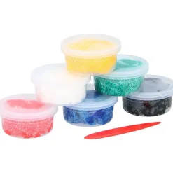 Mousse argile colorée à modeler x 6