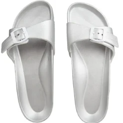 Mule plastique Eva gris argenté T 38/39