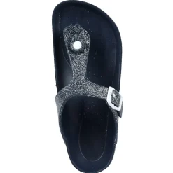 Mule tong Femme eva noir pailleté T36/41