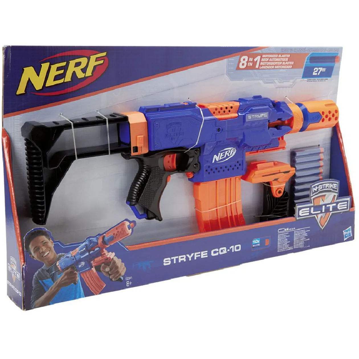 Nerf Elite Stryfe CQ-10 automatique motorisé