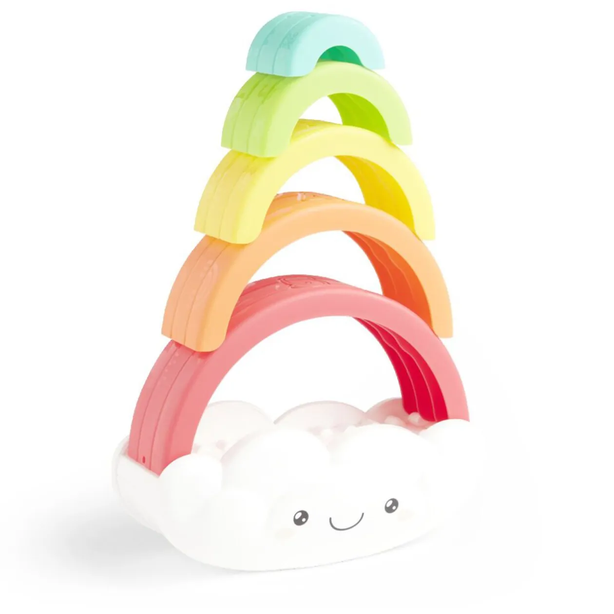 Nuage arc en ciel empilable 24x10xH22cm