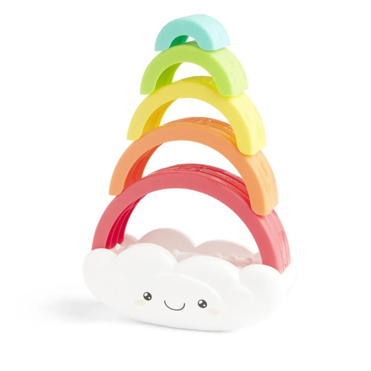 Nuage arc en ciel empilable 24x10xH22cm