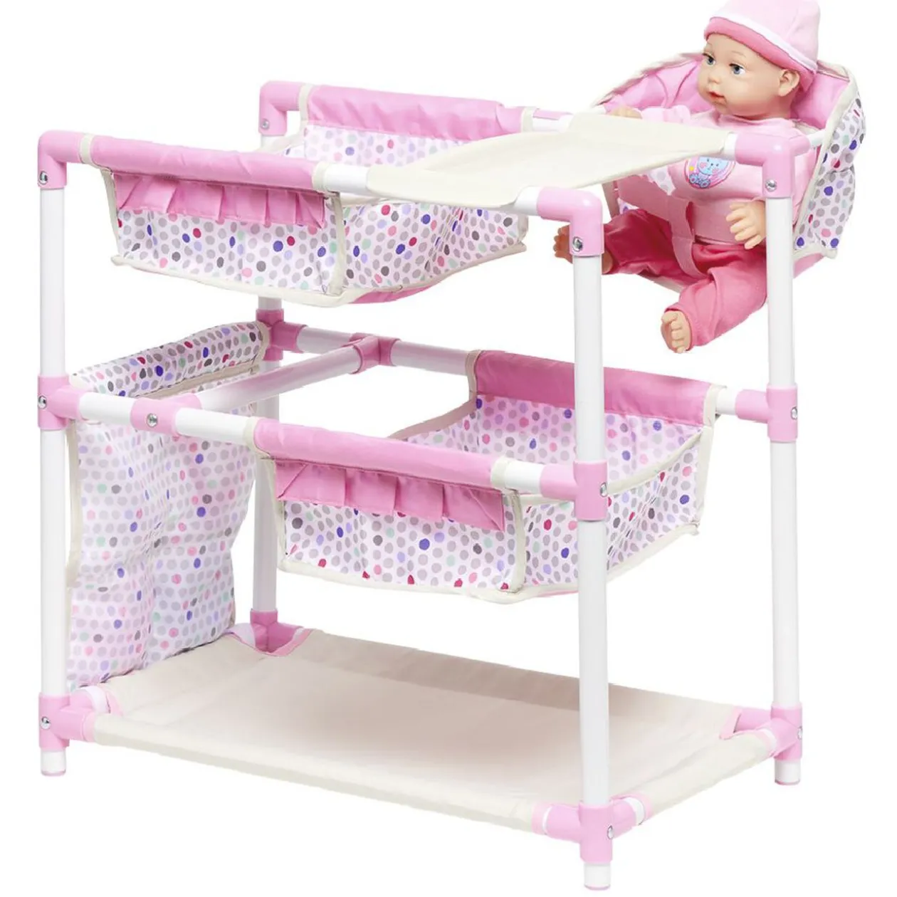 Nurserie avec poupon et accessoires enfant