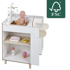Nurserie table à langer en bois Storiz