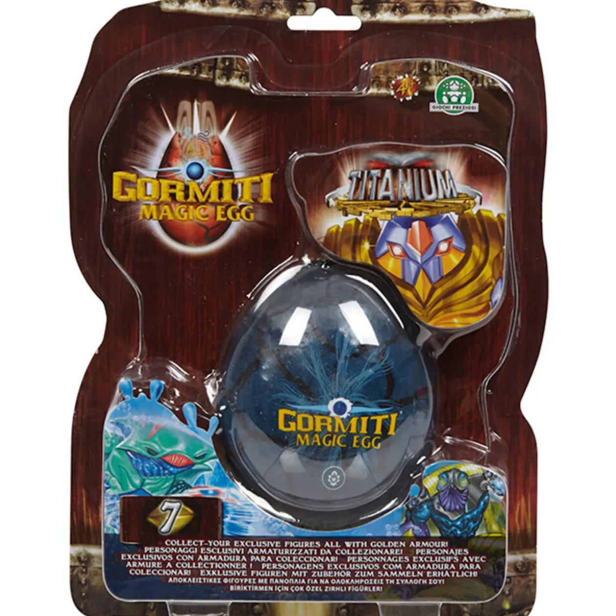 Oeuf et figurine Gormiti