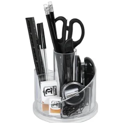 Organisateur de bureau rotatif 12 pièces