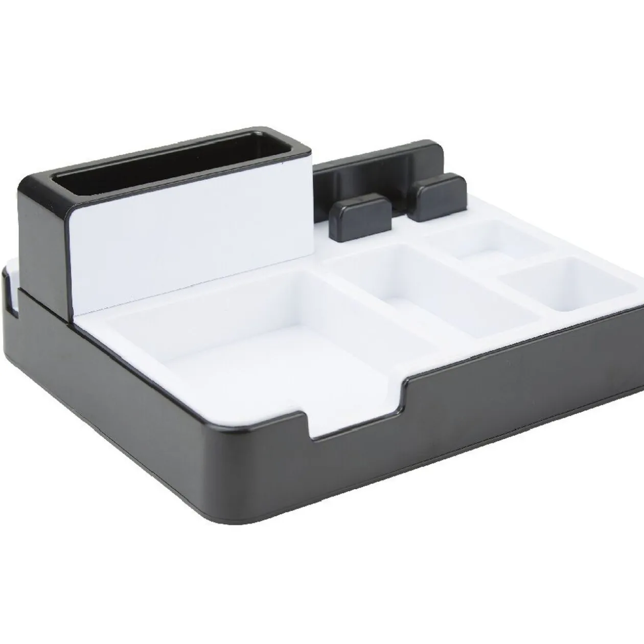 Organisateur de bureau support smartphone ports USB x3