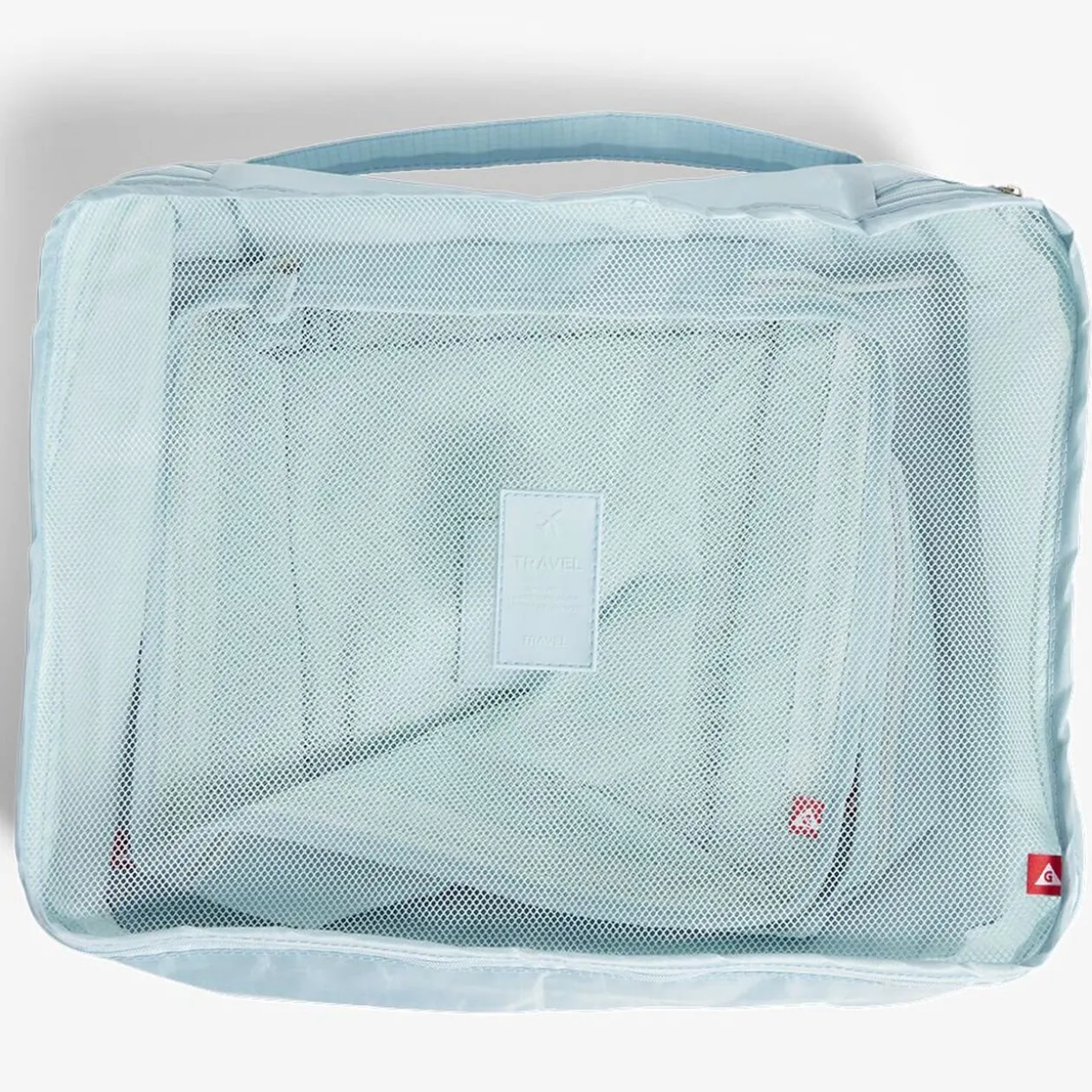 Organisateur de valise bleu x6