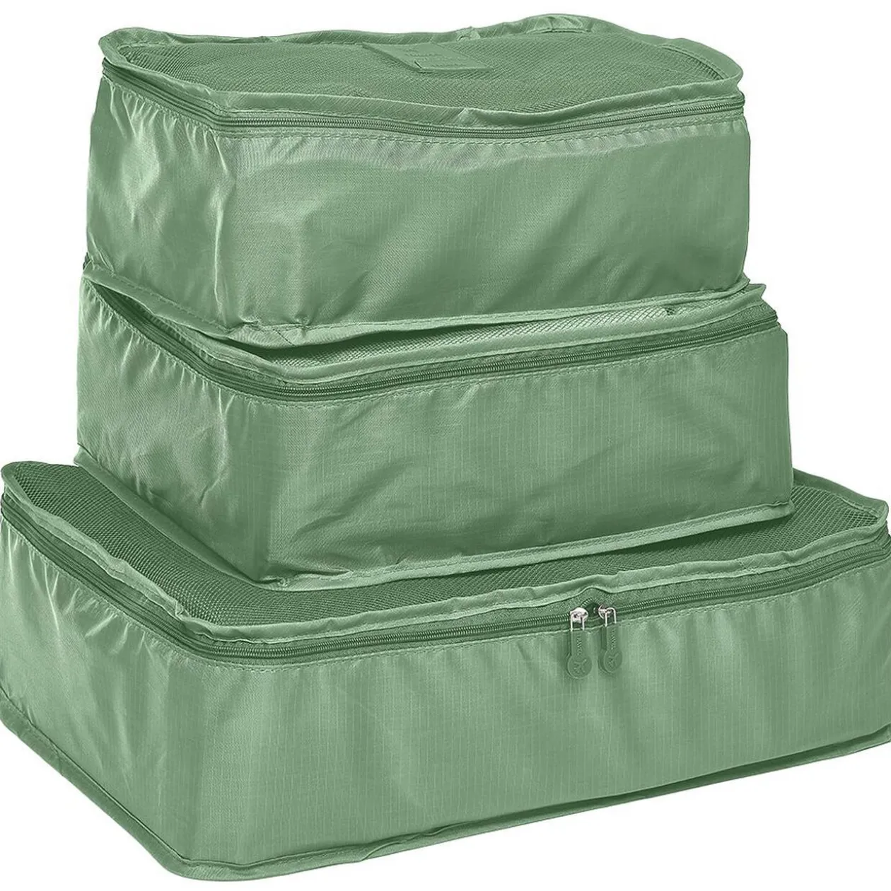 Organisateur de valise x6 polyester gris