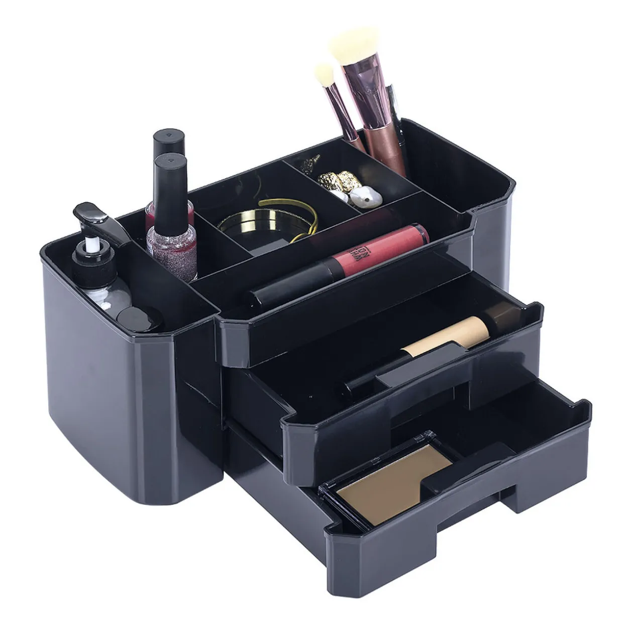 Organisateur multifonctions avec double tiroir