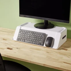 Organiseur de bureau 48x30x13cm polystyrène blanc