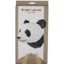 Origami panda en papier DIY