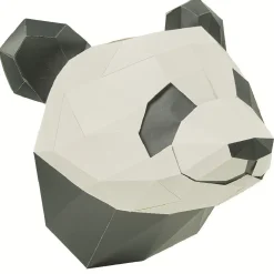 Origami panda en papier DIY