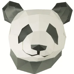 Origami panda en papier DIY