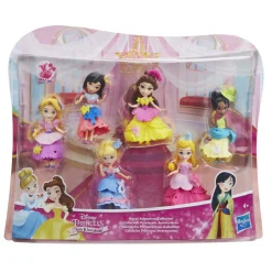 Pack 6 mini princesses Disney