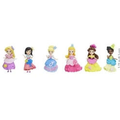 Pack 6 mini princesses Disney