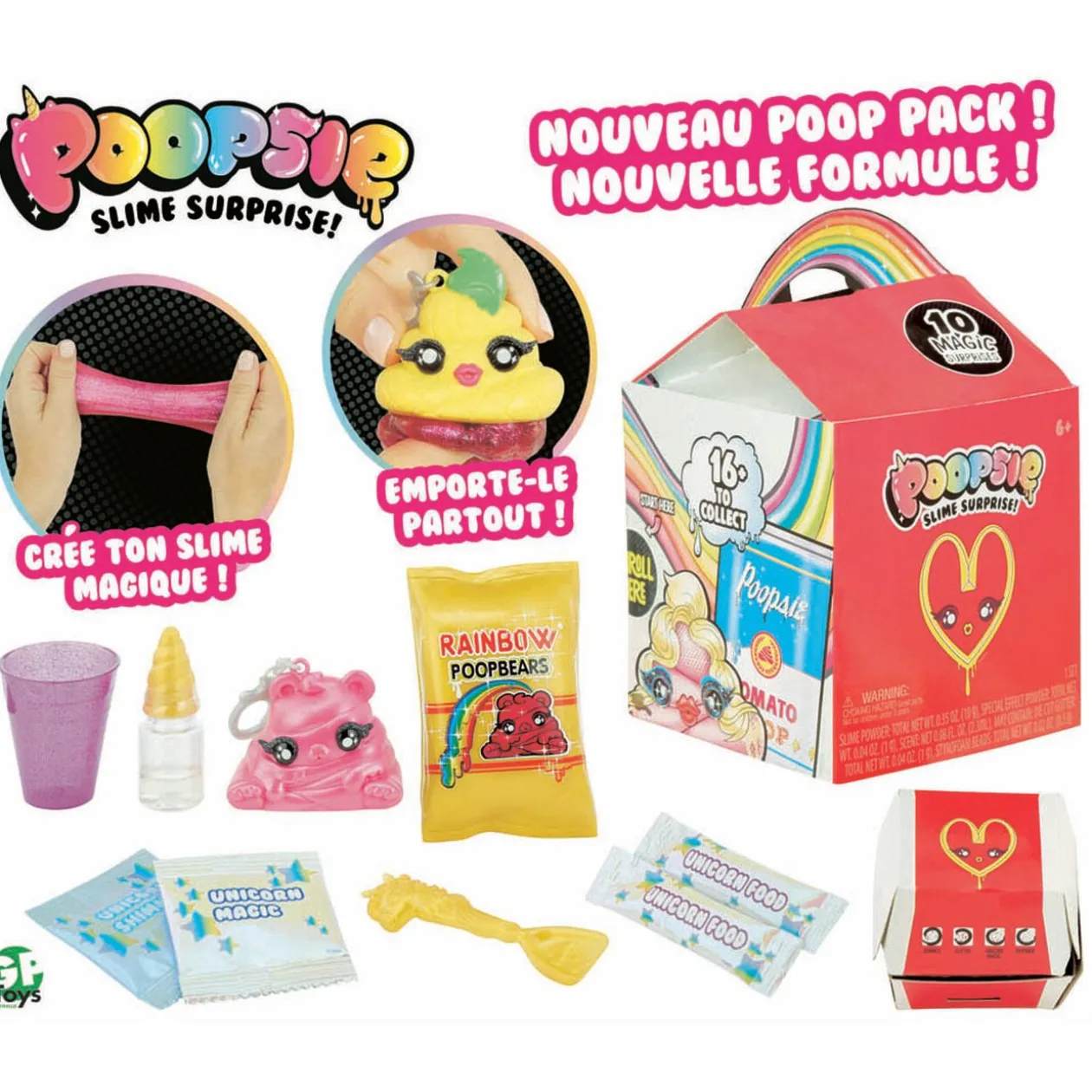 Pack slime Poopsie surprise