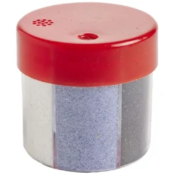 Paillette dans boîte carrousel 6 couleurs Ø6xH6,5cm