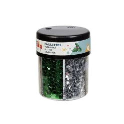 Paillette de Noël brillantes x6