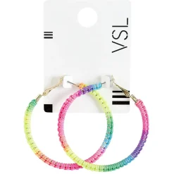 Paire de boucles d'oreilles Créoles