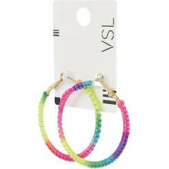 Paire de boucles d'oreilles Créoles