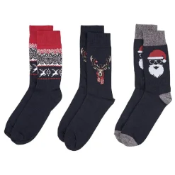 Paire de chaussettes à motif Noël x3