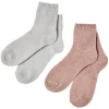 Paire de chaussettes chenilles x2