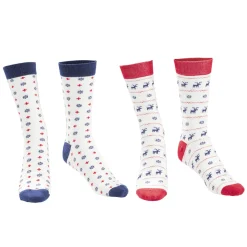 Paire de chaussettes design Noël x2