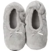 Paire de Chaussons ballerines noire blanc ou rouge