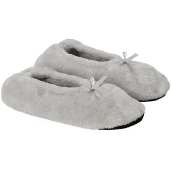 Paire de Chaussons ballerines noire blanc ou rouge