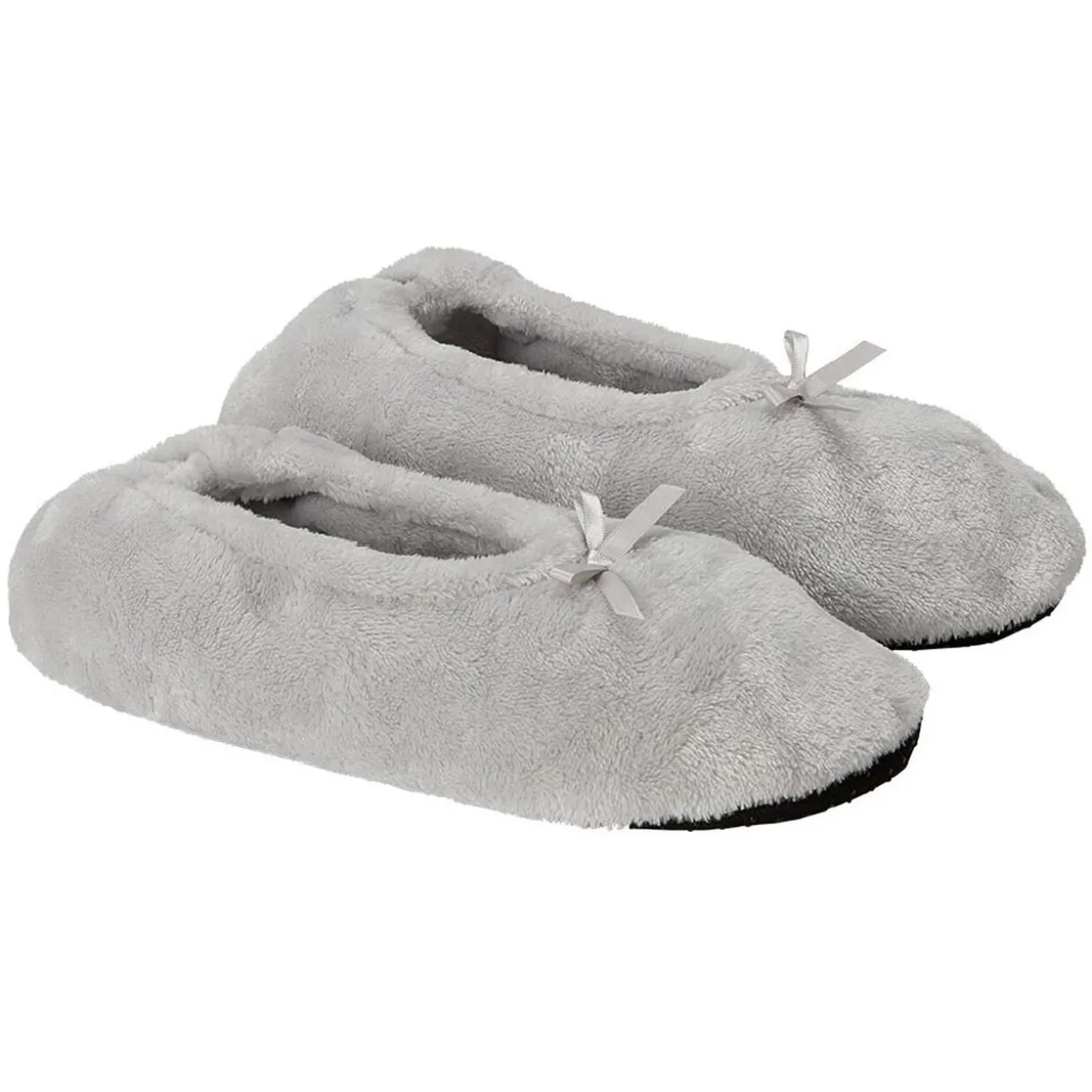 Paire de Chaussons ballerines noire blanc ou rouge