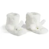 Paire de chaussons bottes enfant lapin blanc 27/29