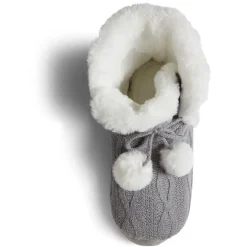 Paire de chaussons bottes gris 38/39