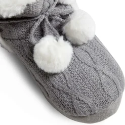 Paire de chaussons bottes gris 38/39