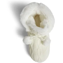 Paire de chaussons bottes beige 38/39