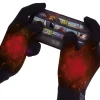 Paire de gants thermiques tactiles noirs pour homme ou femme
