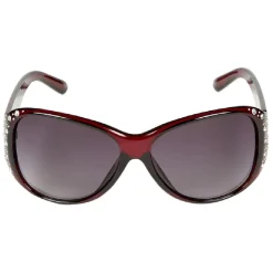 Paire de lunettes de soleil femme décor strass