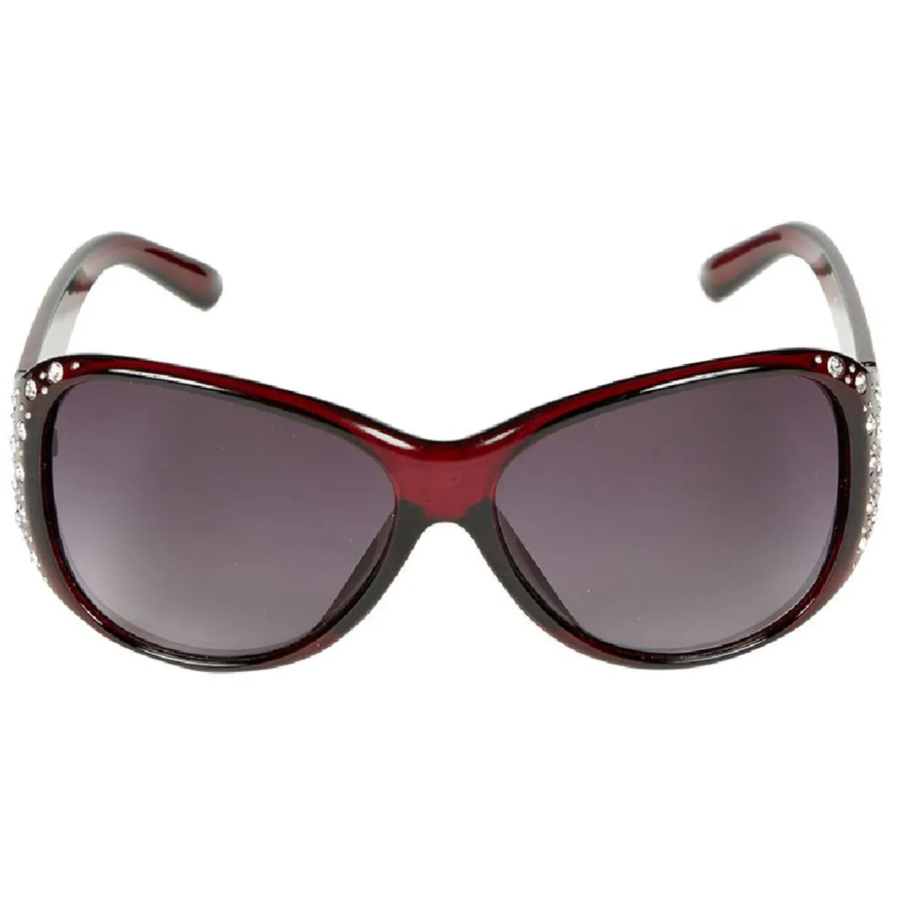 Paire de lunettes de soleil femme décor strass