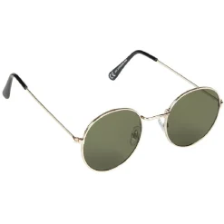 Paire de lunettes de soleil mixte marron vert